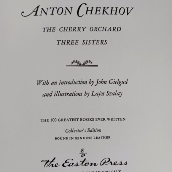 Two Plays of Anton Chekhov: The Cherry Orchard / Three Sisters, Collector's... - Picture 6 of 9